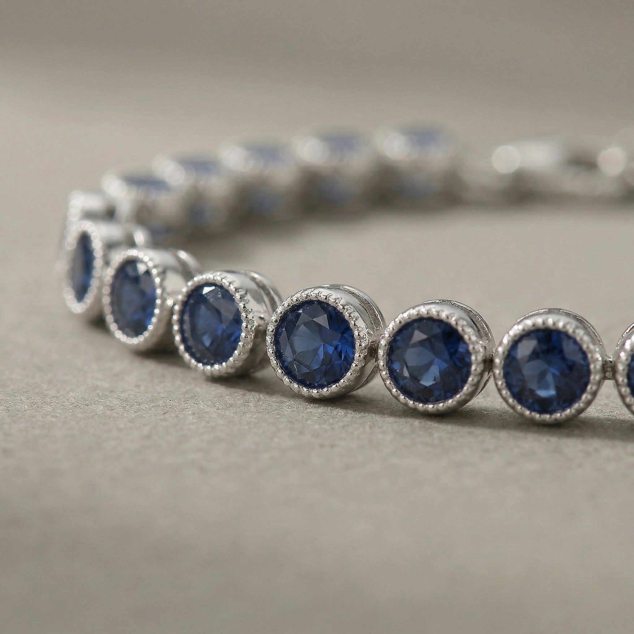Blue Sapphire Armband