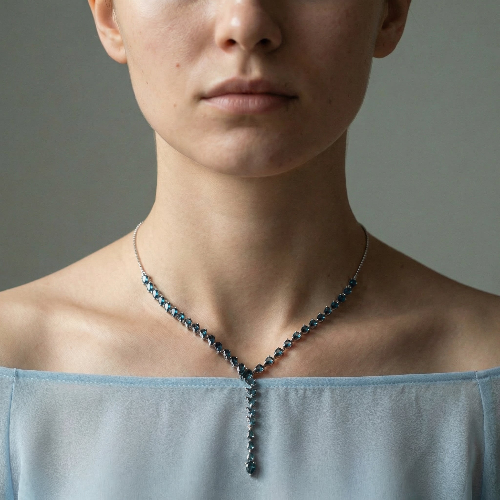 London Blue Topas Kette